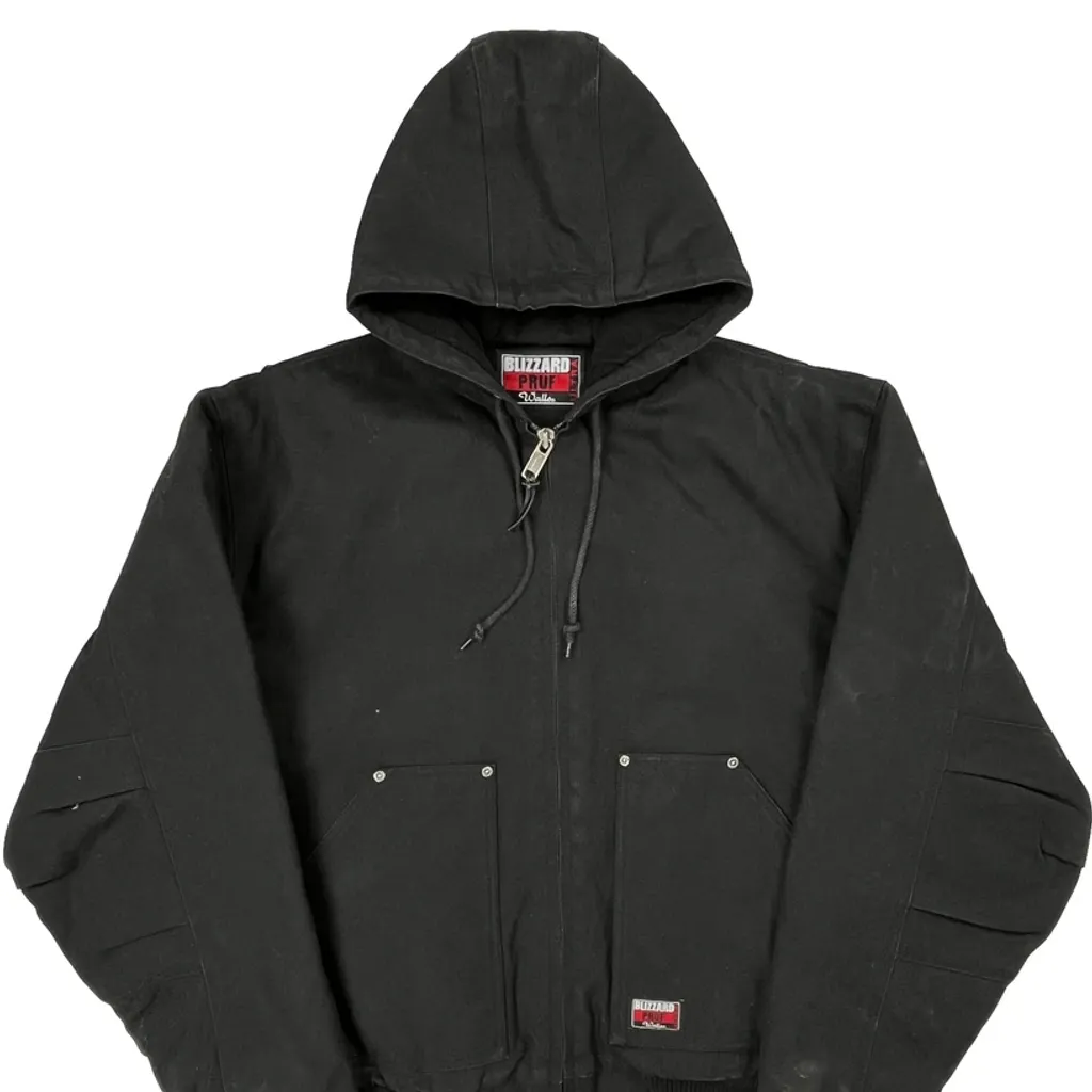 Blizzard Workwear Jacket - XL Black Cotton - Image 4
