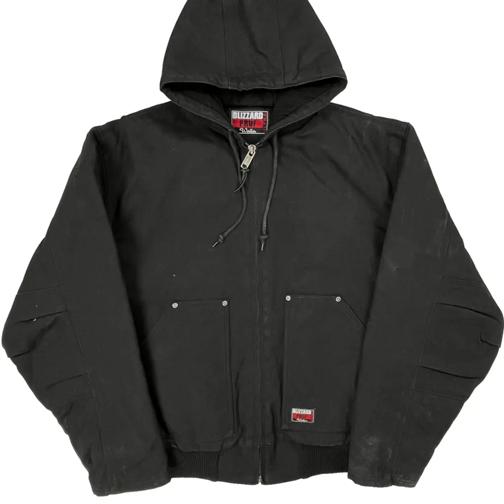Blizzard Workwear Jacket - XL Black Cotton - Image 5