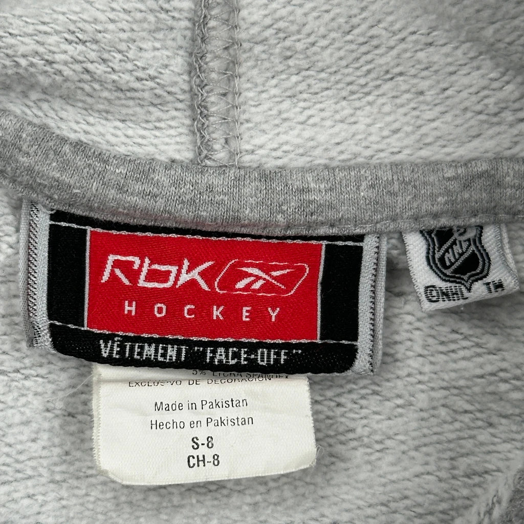 Blues Reebok Hoodie - Small Grey Cotton - Image 3