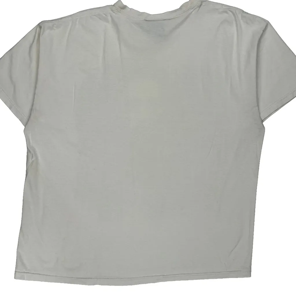 Bob Marley Zion Rootwear Excuse Me While I Light My Spliff T-Shirt - XL White Cotton - Image 6