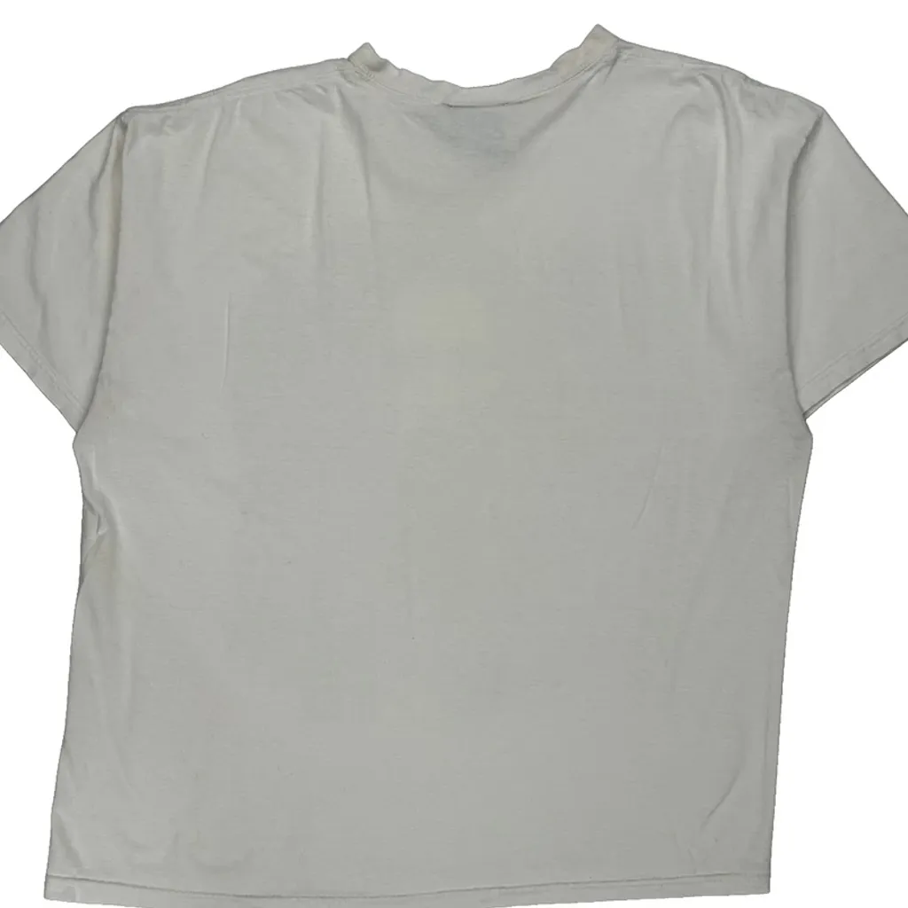 Bob Marley Zion Rootwear Excuse Me While I Light My Spliff T-Shirt - XL White Cotton - Image 7