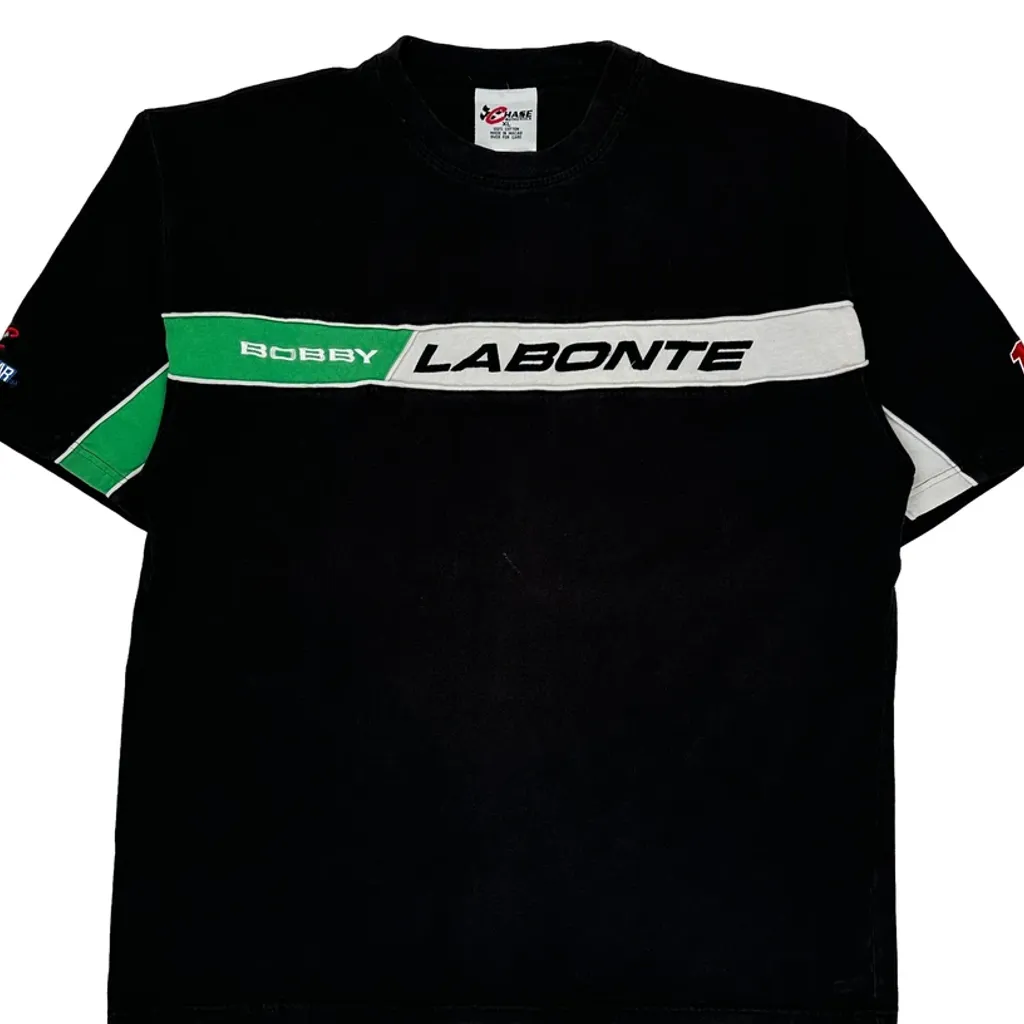 Bobby Labonte Chase Authentics Nascar T-Shirt - XL Black Cotton - Image 4