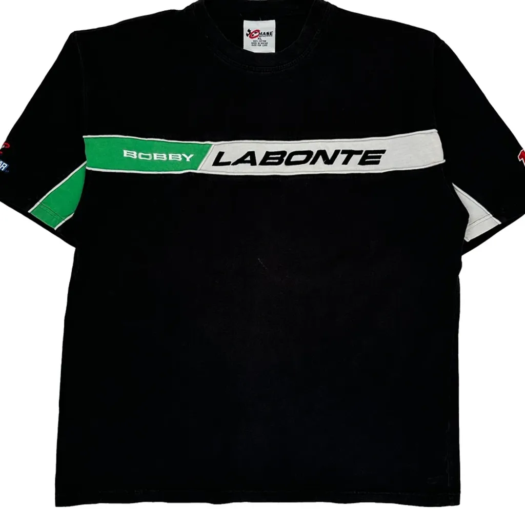 Bobby Labonte Chase Authentics Nascar T-Shirt - XL Black Cotton - Image 5