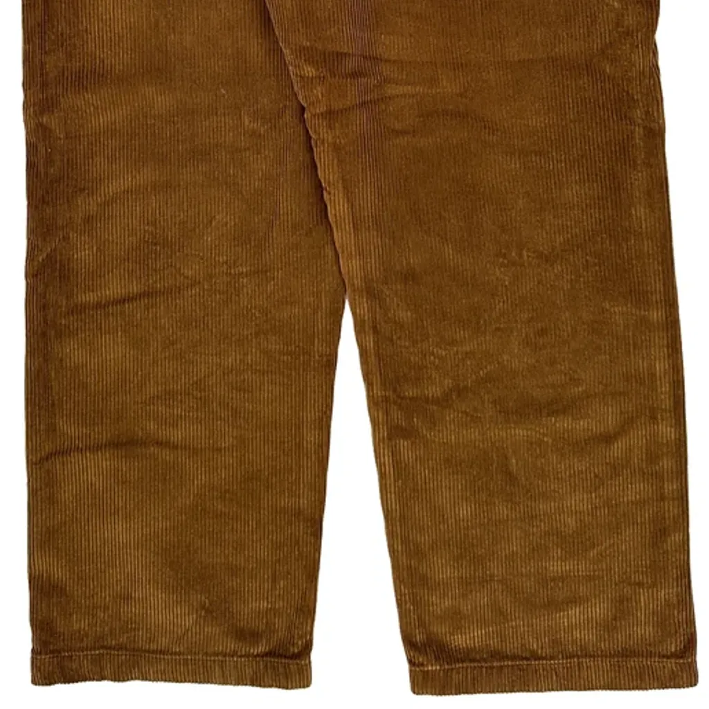 Boss Cord Trousers - 34″ Waist Brown Corduroy - Image 9