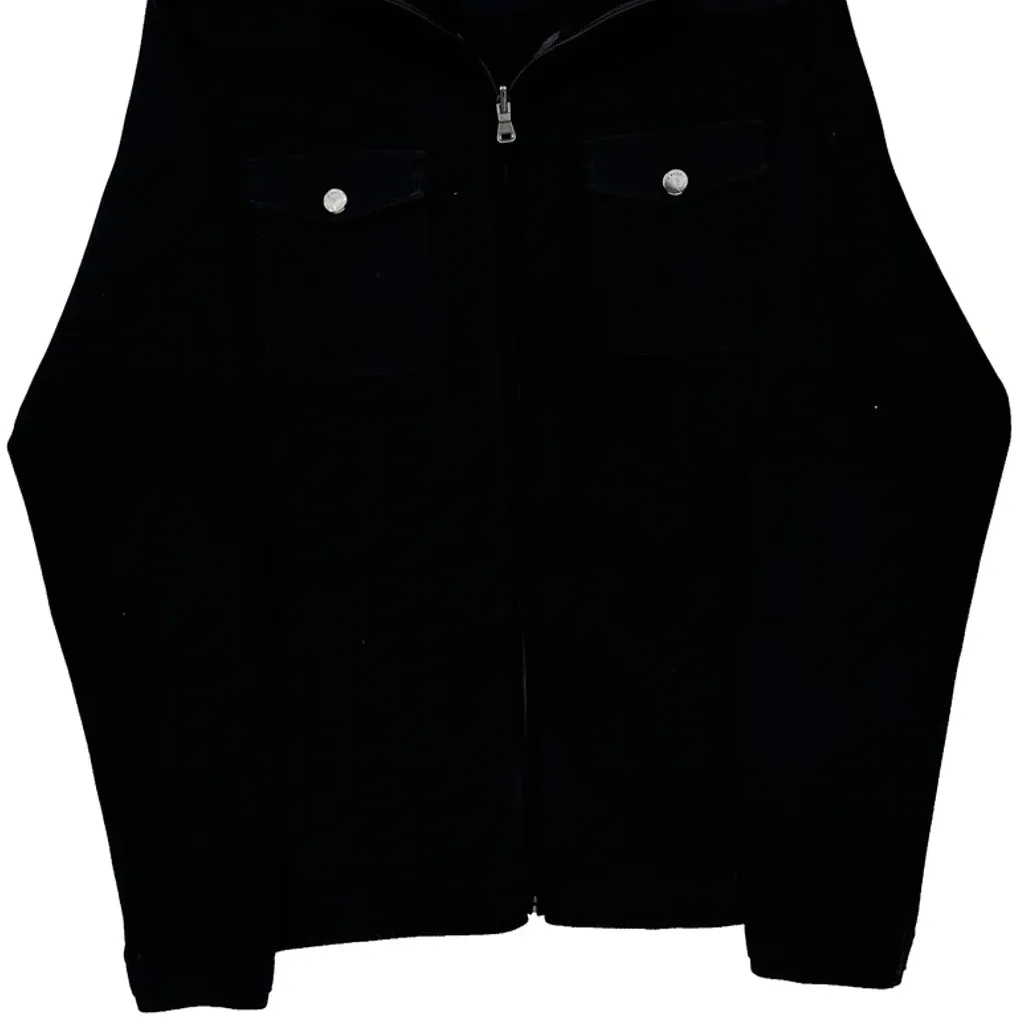 Boss Jacket - Small Black Cotton Blend - Image 4