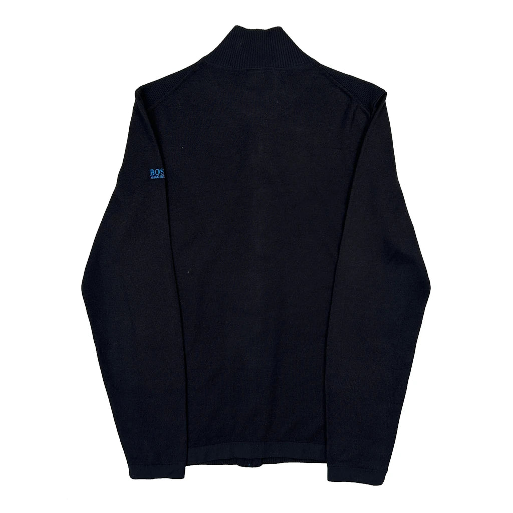 Boss Jumper - Medium Navy Cotton - Image 2