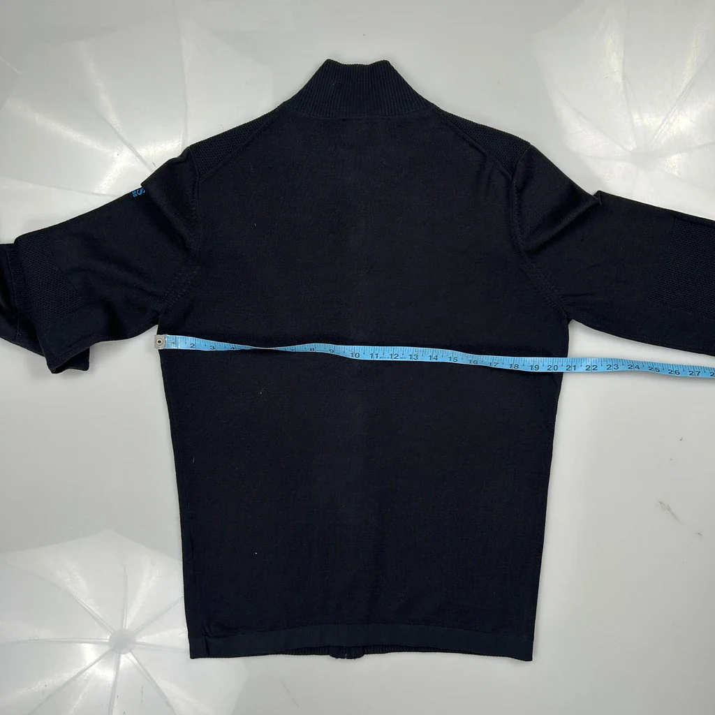 Boss Jumper - Medium Navy Cotton - Image 3