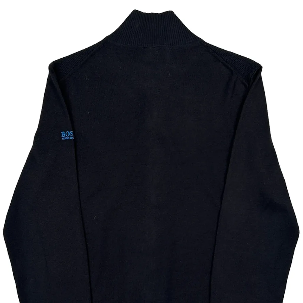 Boss Jumper - Medium Navy Cotton - Image 8