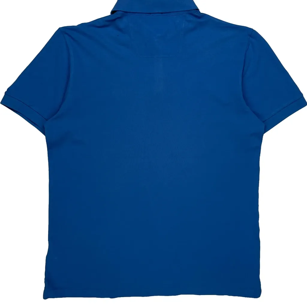 Boss Polo Shirt - Large Blue Cotton - Image 8