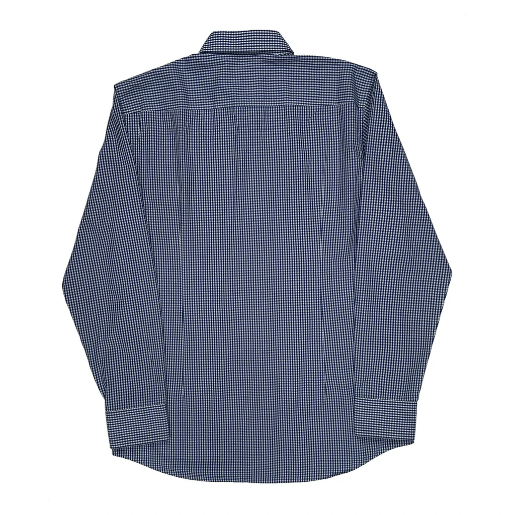 Boss Slim Fit Shirt - Large Blue Cotton - Image 2