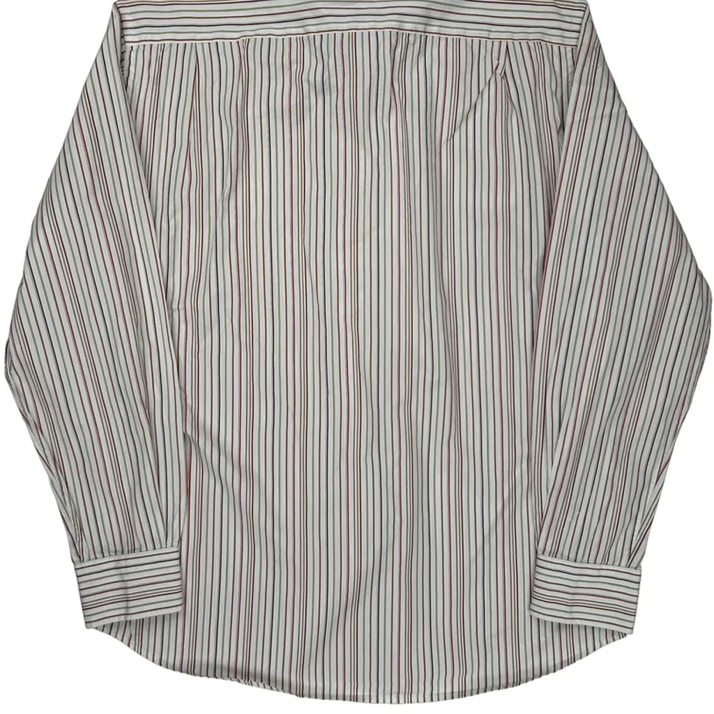 Boss Striped Shirt - Medium White Cotton - Image 7