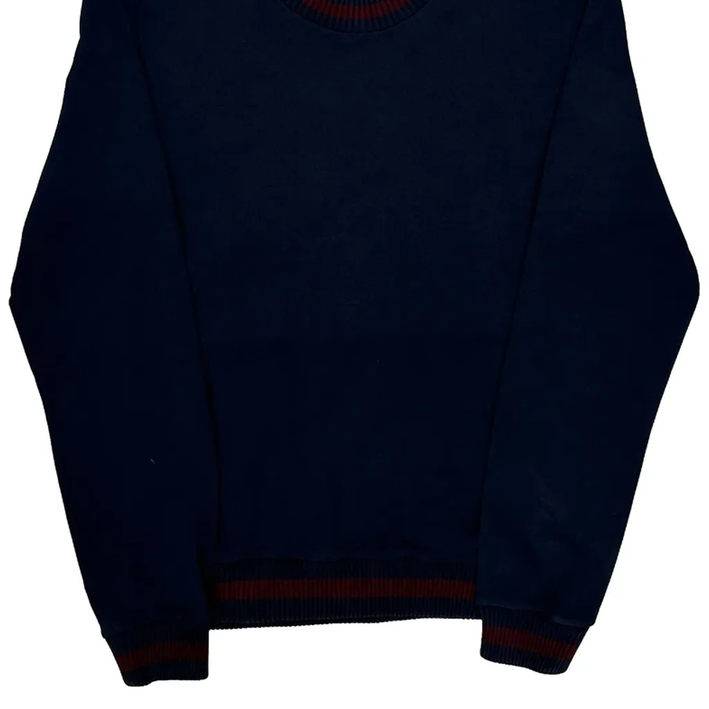 Boss Slim Fit Sweatshirt - Large Navy Cotton - Image 6