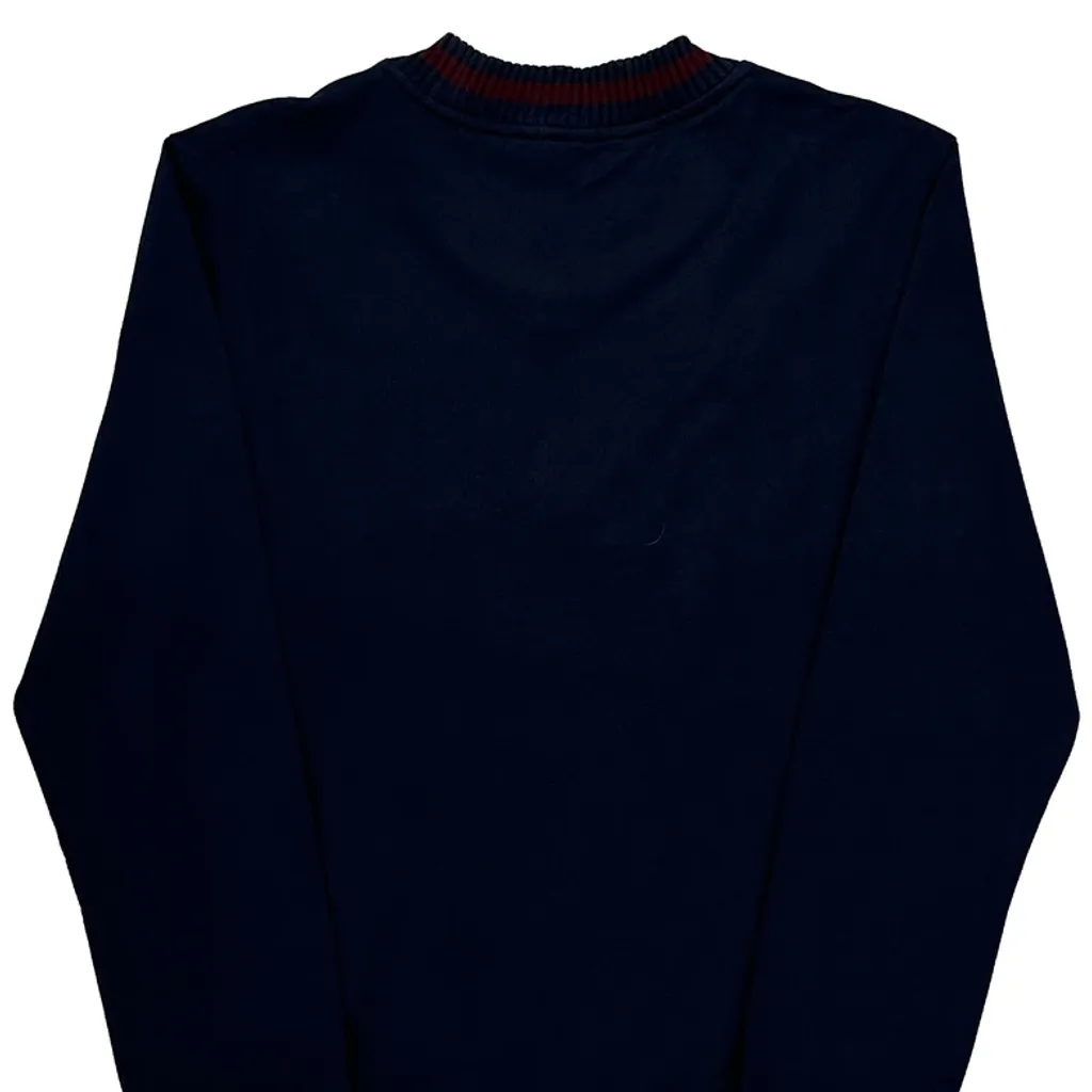 Boss Slim Fit Sweatshirt - Large Navy Cotton - Image 7