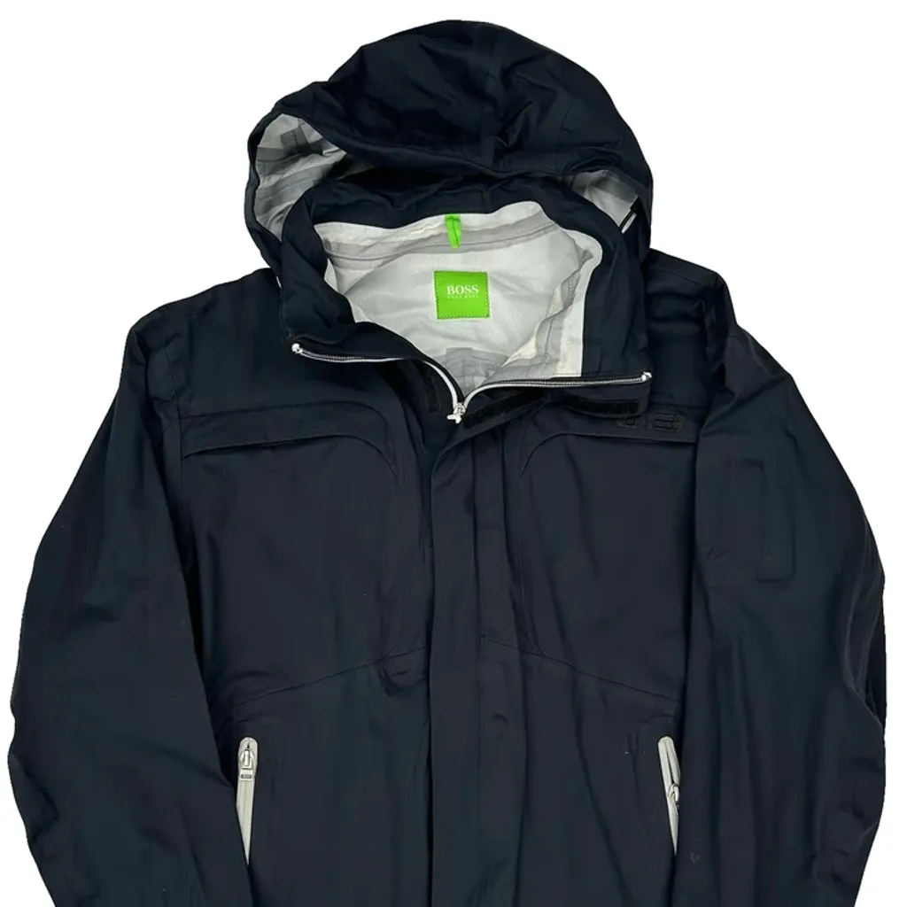 Boss Waterproof Jacket - Medium Black Polyester - Image 5