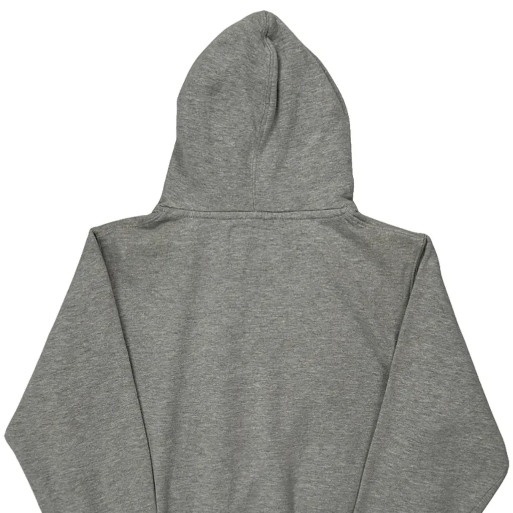 Boston Hard Rock Cafe Graphic Hoodie - Medium Grey Cotton Blend - Image 6