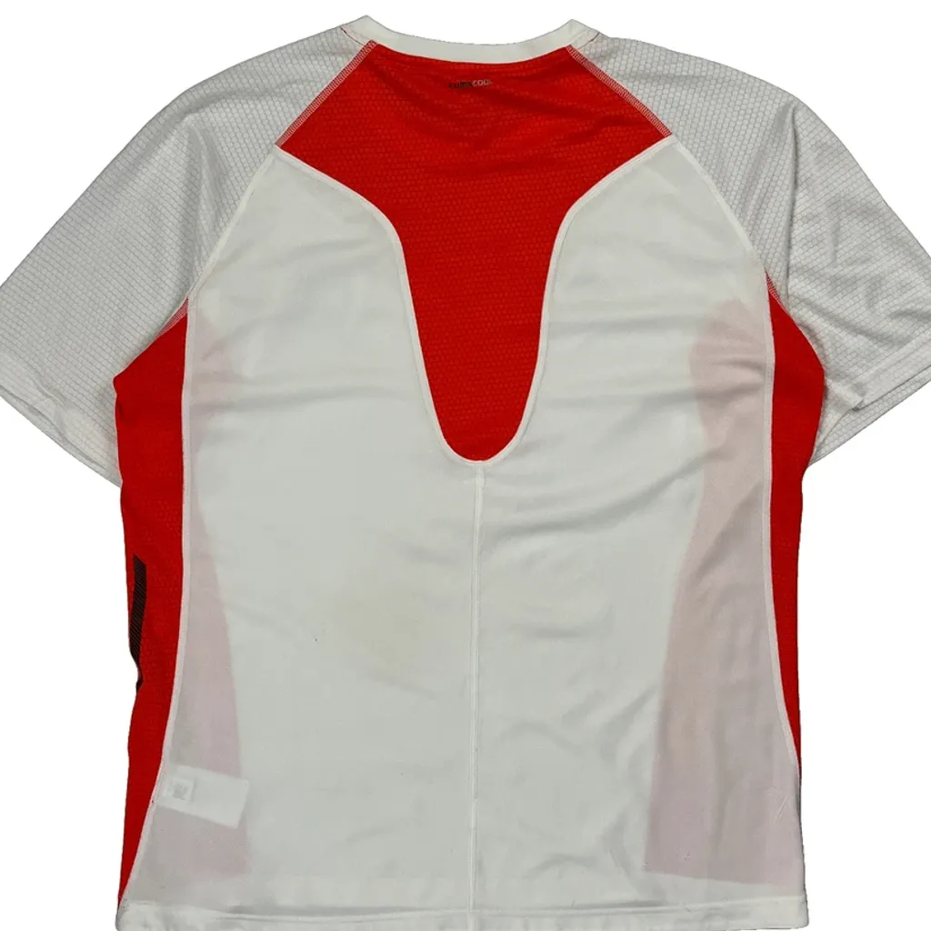 Boston Marathon 2022 Adidas Football Shirt - Large Red Polyester - Image 6