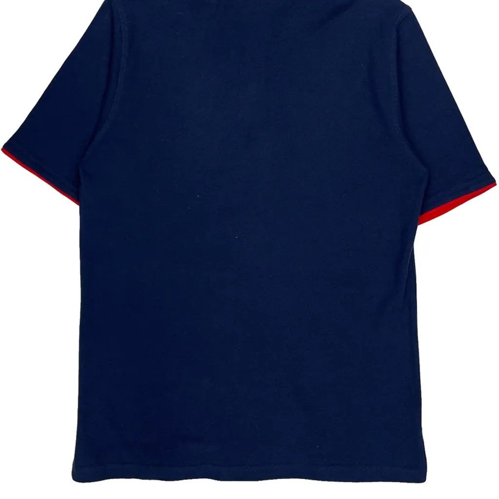 Boston Red Sox Majestic Polo Shirt - Medium Navy Cotton - Image 6