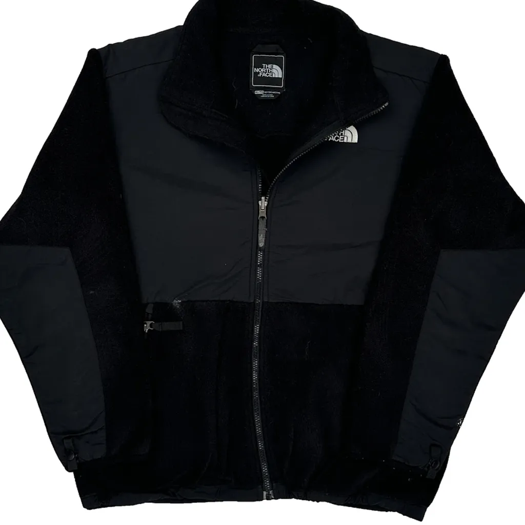 Boys The North Face Denali Fleece Jacket - XL Black Polyester - Image 4