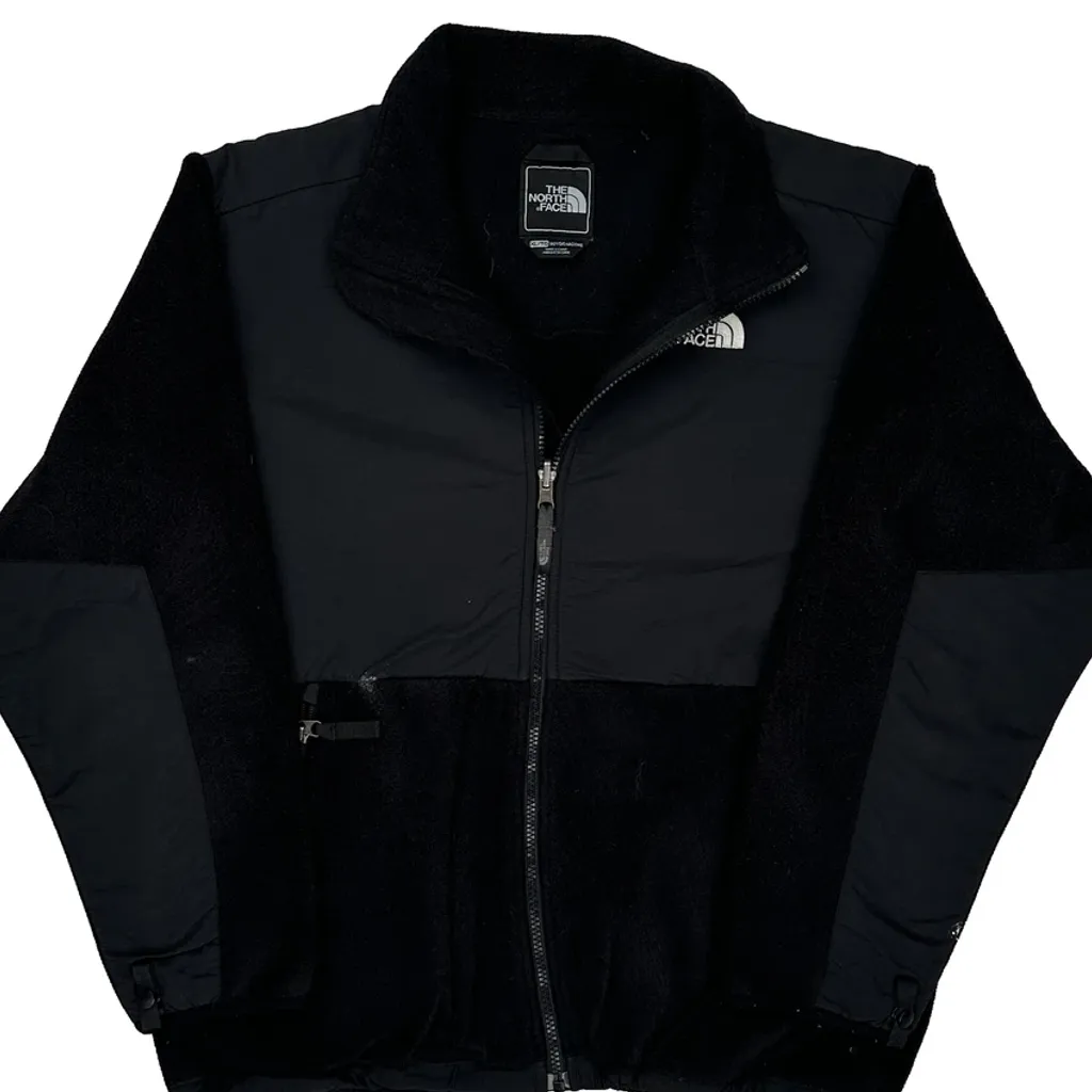 Boys The North Face Denali Fleece Jacket - XL Black Polyester - Image 5