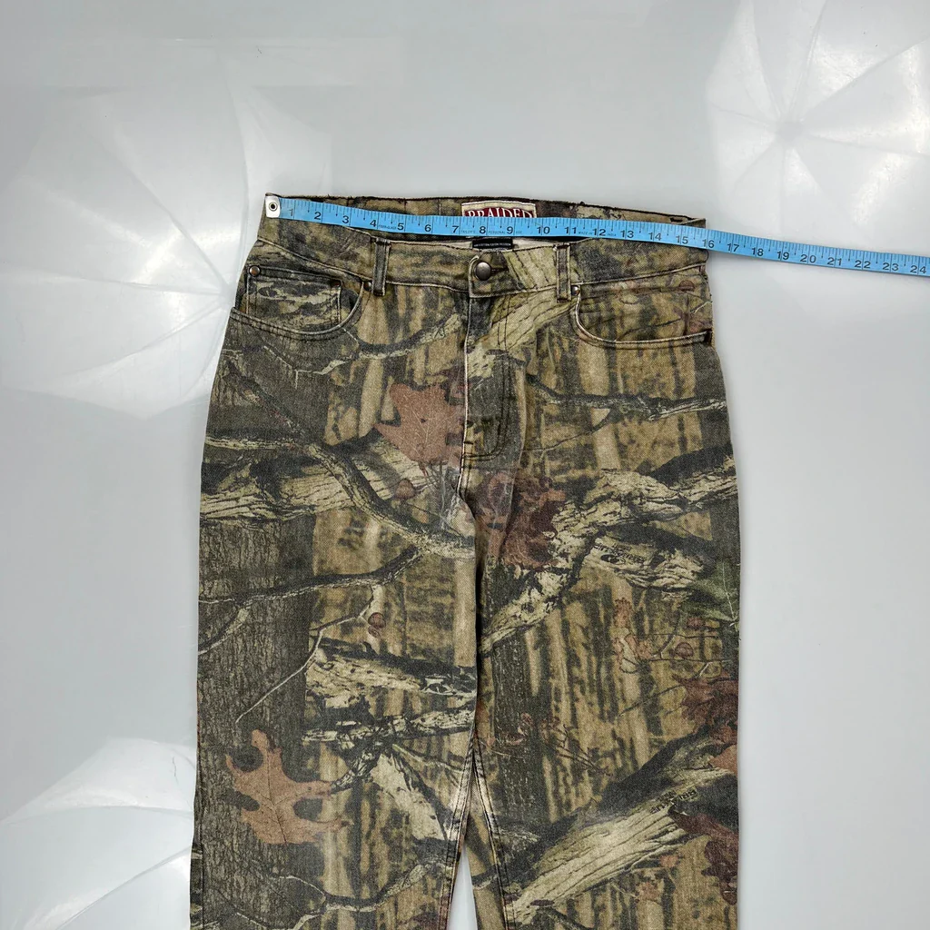 Braided River Camo Cargo Pants - 32W 30L Camo Cotton - Image 3