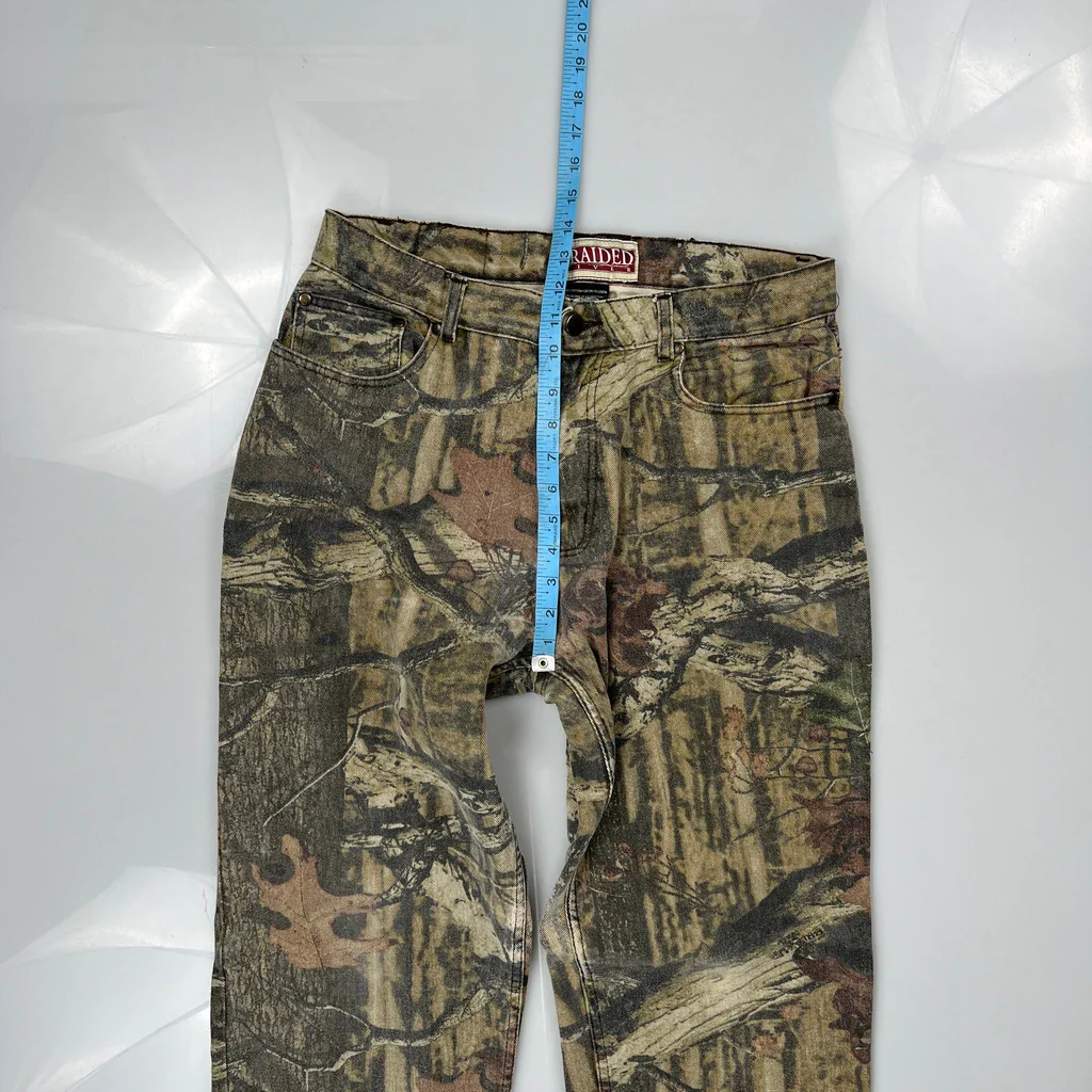 Braided River Camo Cargo Pants - 32W 30L Camo Cotton - Image 4