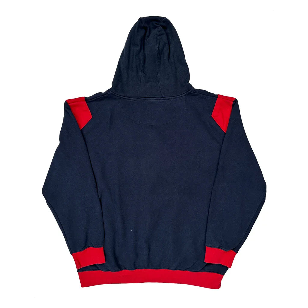 Braves Majestic Mlb Hoodie - XL Navy Cotton - Image 2