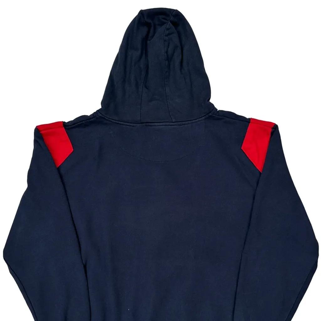 Braves Majestic Mlb Hoodie - XL Navy Cotton - Image 7