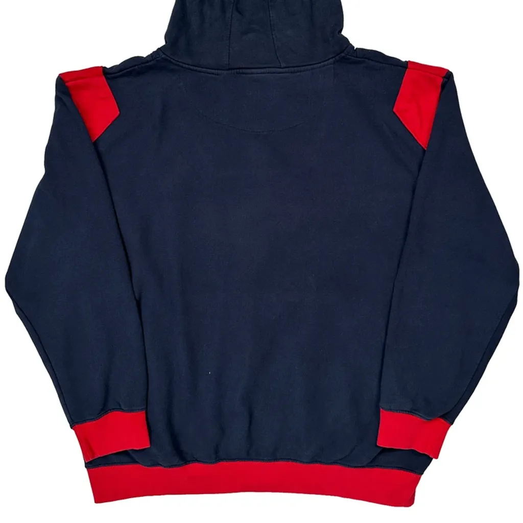 Braves Majestic Mlb Hoodie - XL Navy Cotton - Image 8