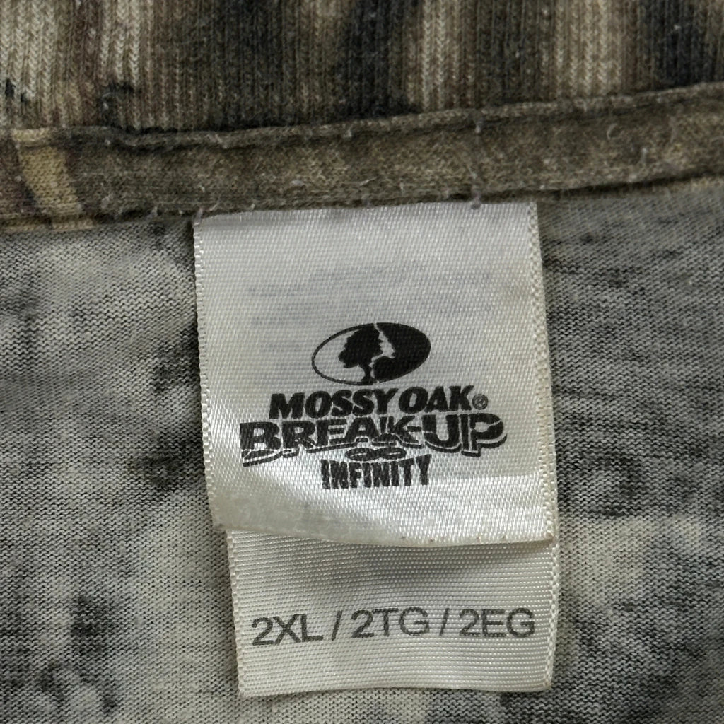 Break-Up Infinity Mossy Oak Camo T-Shirt - 2XL Camo Cotton - Image 3
