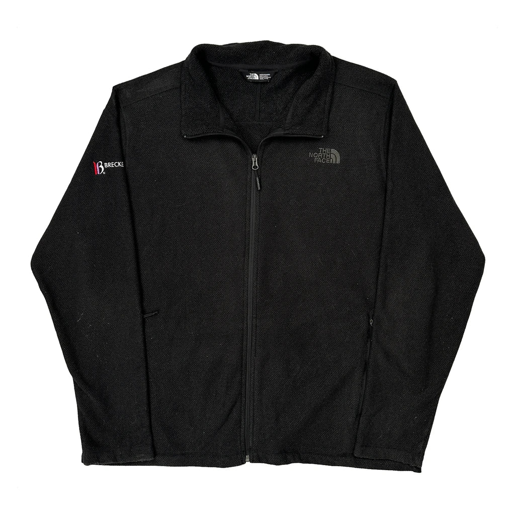 Breckenridge The North Face Fleece Jacket - 2XL Black Polyester
