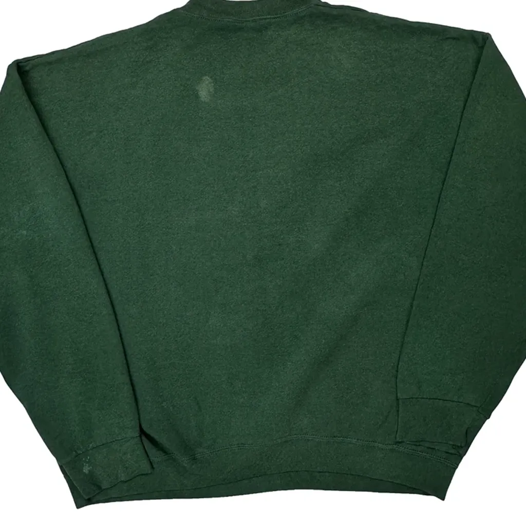 Brett Favre Mvp 1996 Fruit Of The Loom Nfl Sweatshirt - 2XL Green Cotton - Image 6