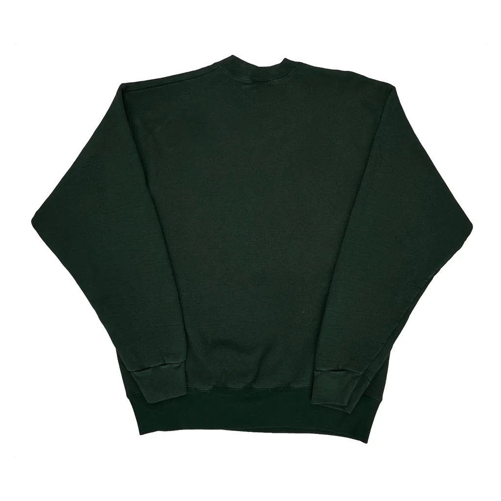 Brett Favre Mvp Fruit Of The Loom Graphic Sweatshirt - Large Green Cotton - Image 2