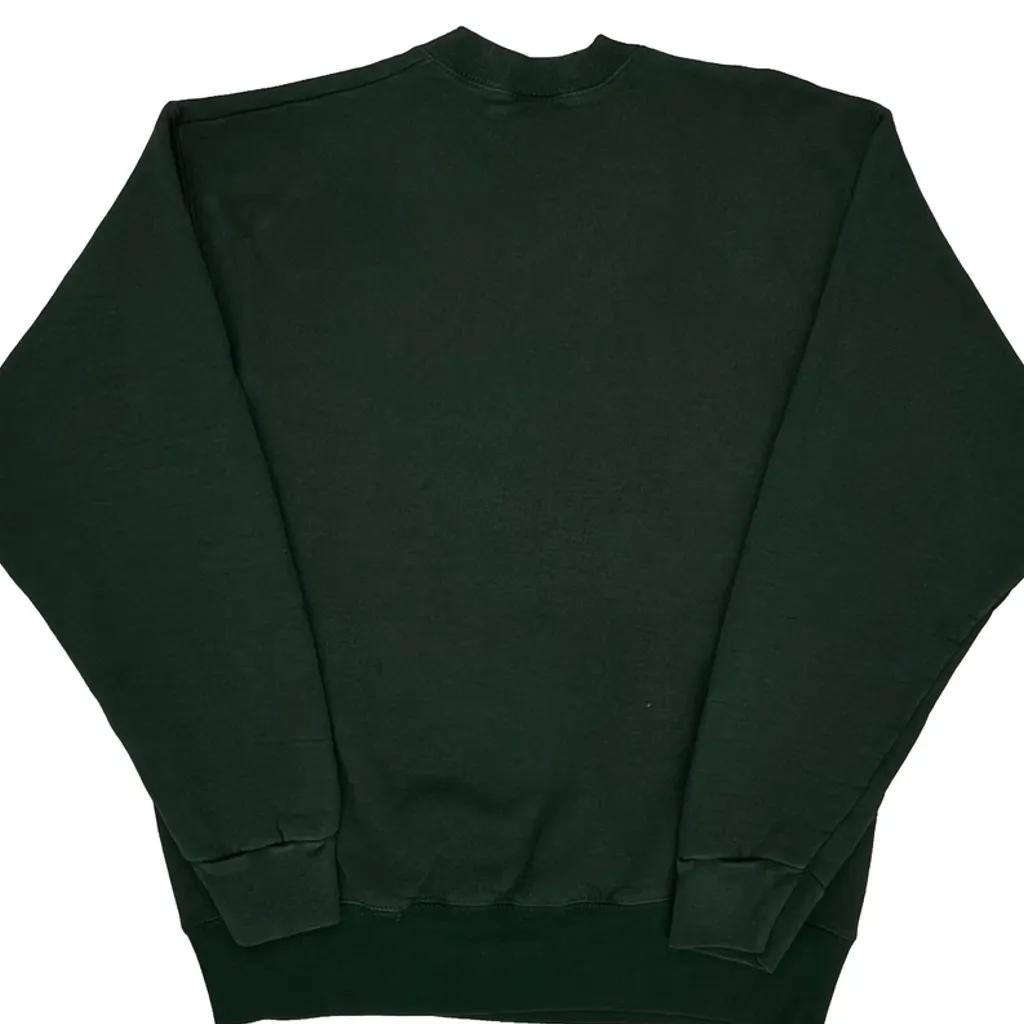 Brett Favre Mvp Fruit Of The Loom Graphic Sweatshirt - Large Green Cotton - Image 6