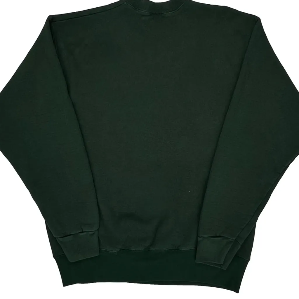 Brett Favre Mvp Fruit Of The Loom Graphic Sweatshirt - Large Green Cotton - Image 7