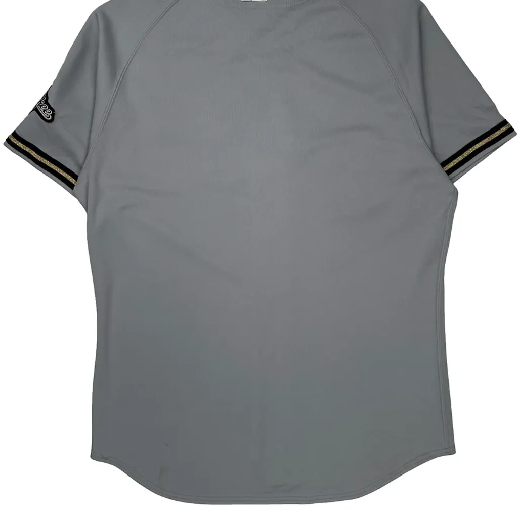 Brewers Majestic Mlb Jersey - XL Grey Polyester - Image 6
