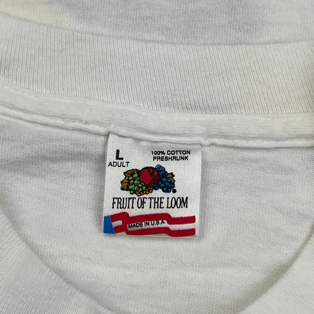 British Virgin Islands Fruit Of The Loom Graphic T-Shirt - Large White Cotton - Image 3