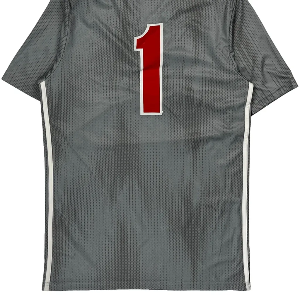 Broomfield Soccer Club Adidas Football Shirt - Small Grey Polyester - Image 7