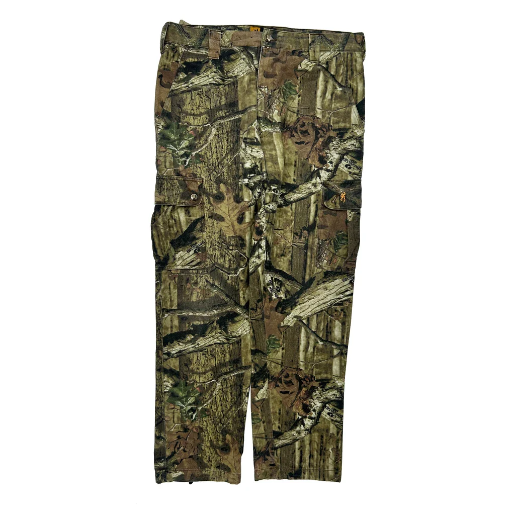 Browning Cargo Trousers - 36W 31L Camo Cotton Blend - Image 2