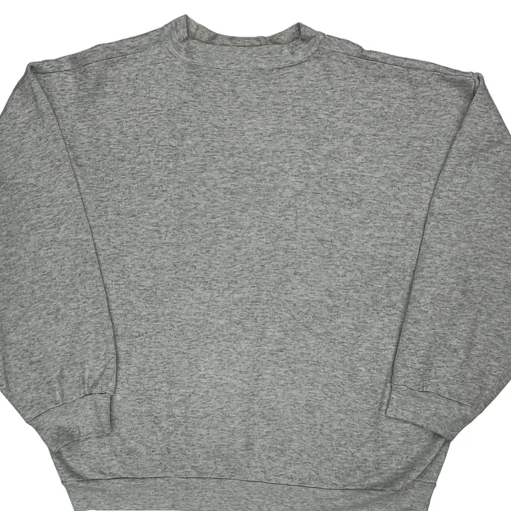 Browns Logo Athletics Football Sweatshirt - 2XL Grey Cotton Blend - Image 7