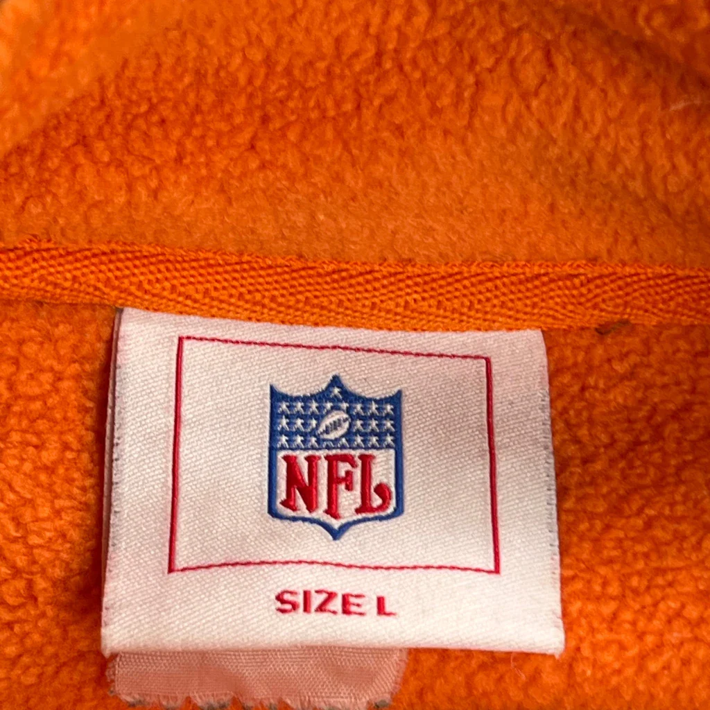 Browns Nfl Football Fleece - Large Brown Polyester - Image 3