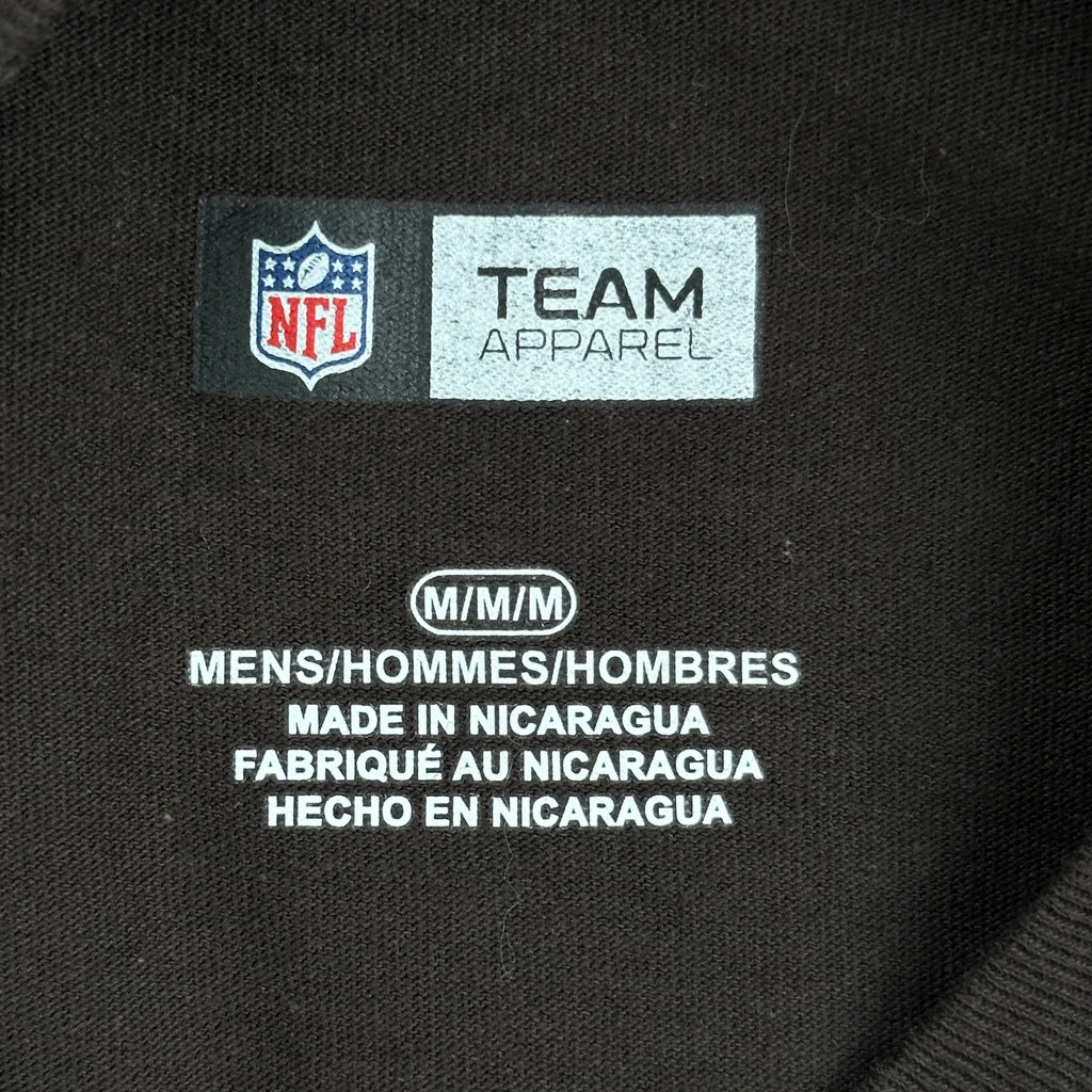 Browns Nfl T-Shirt - Medium Black Cotton - Image 3