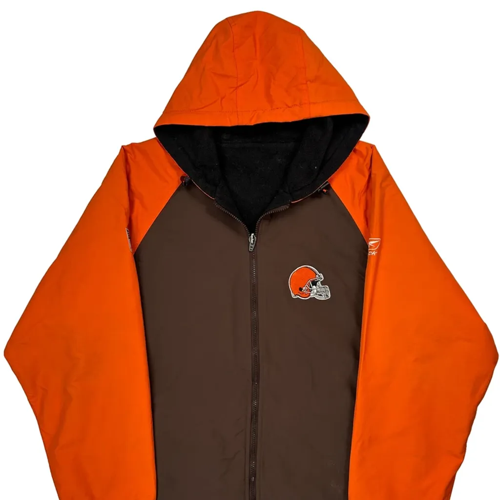 Browns Reebok Nfl Windbreaker - Medium Brown Nylon - Image 5