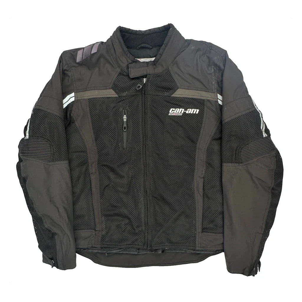 Brp Motorcycle Jacket - Large Black Polyester