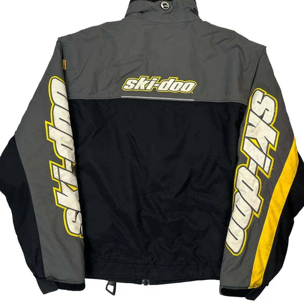 Brp Ski Doo Spellout Ski Jacket - XL Grey Polyester - Image 6