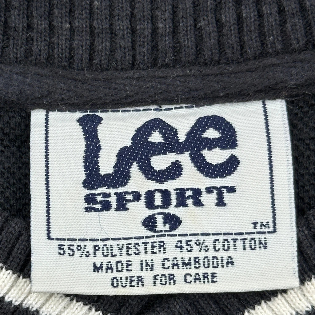 Bruins Lee Sport Sweatshirt - Large Black Polyester Blend - Image 3