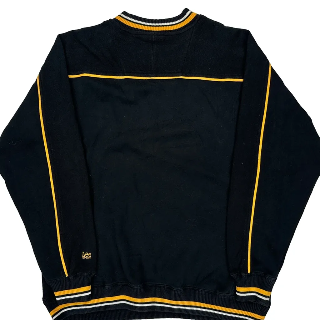 Bruins Lee Sport Sweatshirt - Large Black Polyester Blend - Image 7