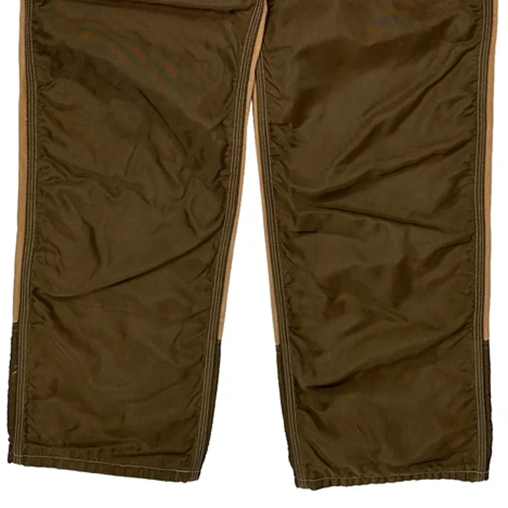 Brush Carhartt Double Knee Carpenter Trousers - 33W 32L Brown Cotton - Image 8