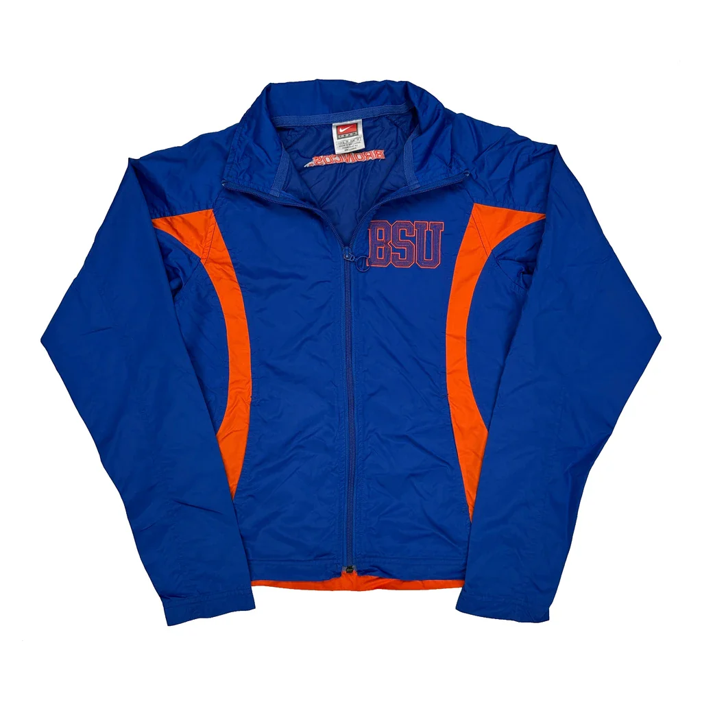 Bsu Broncos Nike Track Jacket - XS Blue Polyester