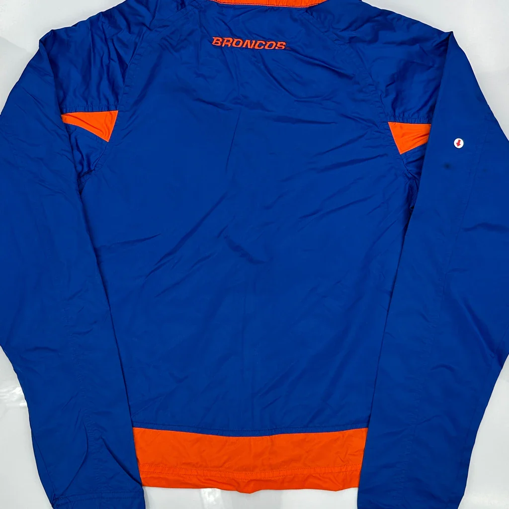 Bsu Broncos Nike Track Jacket - XS Blue Polyester - Image 3