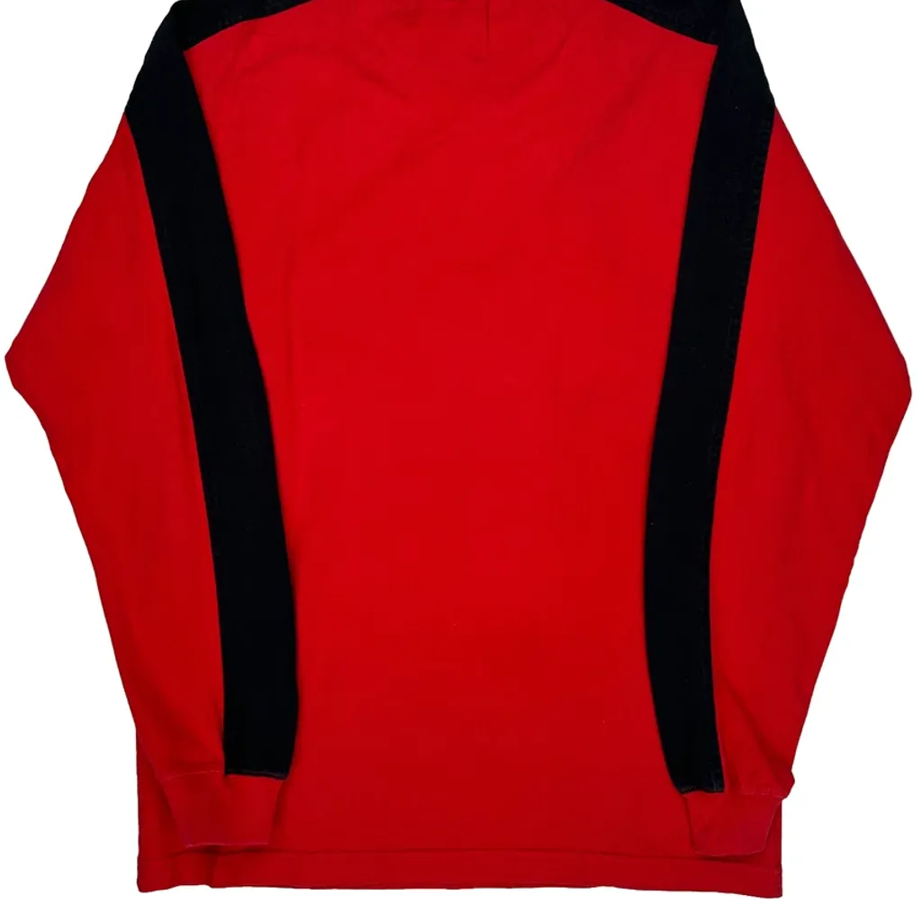 Budweiser Chase Authentics Dale Earnhardt Long Sleeve T-Shirt - Medium Red Cotton - Image 6